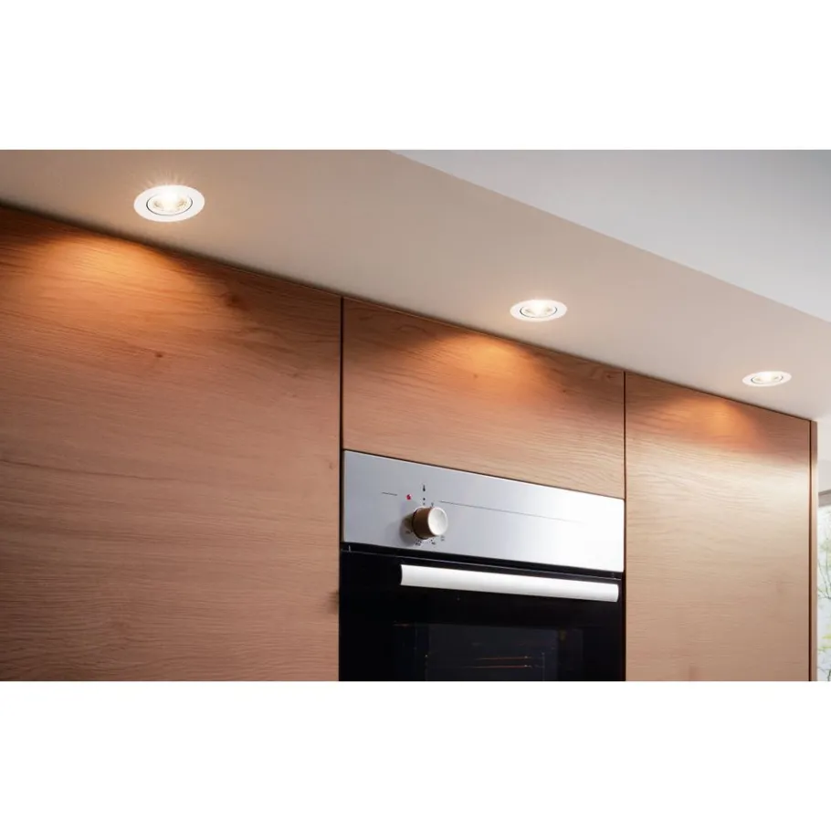 Eglo SALICETO inbouwarmatuur aluminium wit H: 42 mm | Ø 88 mm New