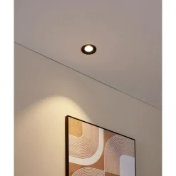 Eglo SALICETO inbouwarmatuur aluminium zwart H: 42 mm | Ø 88 mm Sale