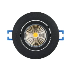 Eglo SALICETO inbouwarmatuur aluminium zwart H: 42 mm | Ø 88 mm Clearance