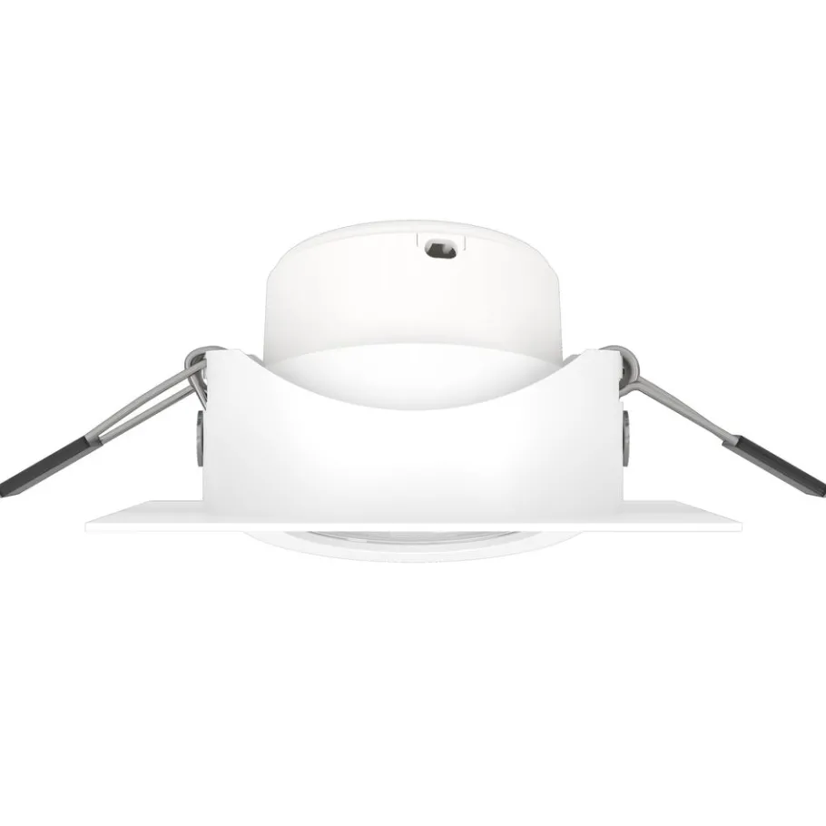 Eglo SALICETO inbouwarmatuur aluminium wit H: 42 mm