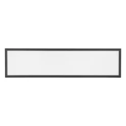 Eglo SALOBRENA 1 Plafondarmaturen aluminium, staal zwart / Kunststof wit H: 50 mm Outlet