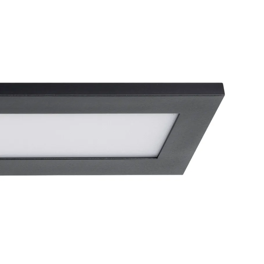 Eglo SALOBRENA 1 Plafondarmaturen aluminium zwart / Kunststof wit H: 45 mm Discount