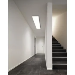 Eglo SALOBRENA-M Plafondarmaturen aluminium wit / Kunststof wit H: 50 mm Outlet