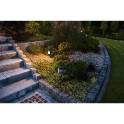 Eglo SAMBUCO zonne-energiearmatuur Kunststof zwart H: 375 mm Discount