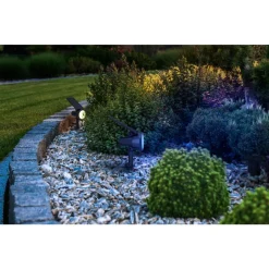 Eglo SAMBUCO zonne-energiearmatuur Kunststof zwart H: 375 mm Discount