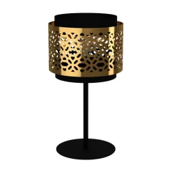 Eglo SANDBACH Tafellampen staal zwart, geelkoper H: 450 mm | Ø 240 mm Online