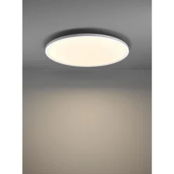 Eglo SARSINA-Z Plafondarmaturen aluminium, staal wit / Kunststof wit H: 52 mm | Ø 600 mm Outlet