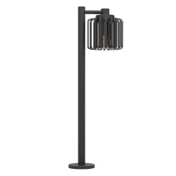 Eglo SELINUS Staande lampen staal zwart / Glas helder H: 845 mm New