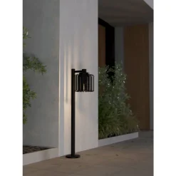 Eglo SELINUS Staande lampen staal zwart / Glas helder H: 845 mm New