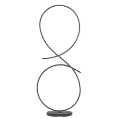 Eglo SERPINS Staande lampen aluminium, staal zwart / Kunststof wit H: 1070 mm Hot