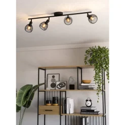 Eglo SONNINO spot staal zwart H: 185 mm Sale