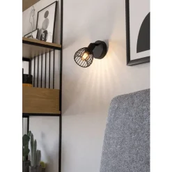 Eglo SONNINO spot staal zwart Outlet