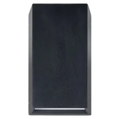 Eglo SPONGANO Wandlamp aluminium zwart / Kunststof transparant H: 200 mm Clearance