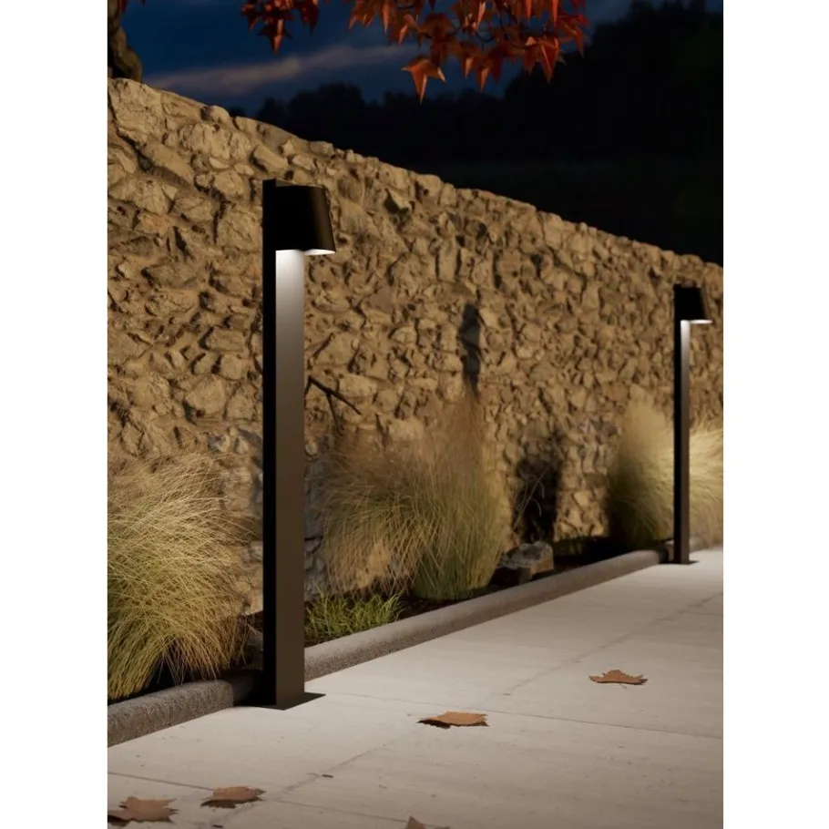 Eglo STAGNONE Sokkelarmaturen aluminium, staal zwart / Glas helder H: 1000 mm Sale