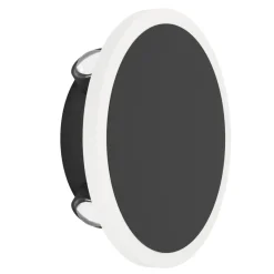 Eglo TALAMELLO 1 Wandlamp aluminium zwart / Kunststof wit Ø 170 mm