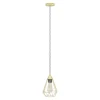 Eglo TARBES hanglamp staal geelkoper-geborsteld H: 1300 mm | Ø 175 mm Sale