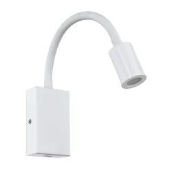 Eglo TAZZOLI Wandlamp staal, kunststof wit H: 300 mm Sale