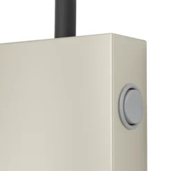 Eglo TAZZOLI Wandlamp staal, kunststof nikkel-mat, zwart H: 300 mm Sale