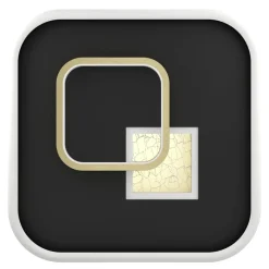 Eglo TIRIOLO Wand-/plafondlamp staal, kunststof zwart, goud H: 60 mm