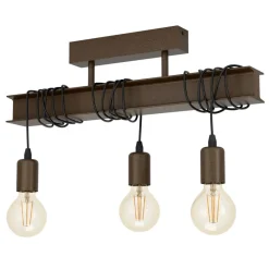 Eglo TOWNSHEND 4 Plafondarmaturen staal antiek-bruin H: 260 mm Best
