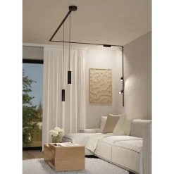 Eglo TPLUS 6 LENS SPOT spot Kunststof zwart H: 30 mm Sale