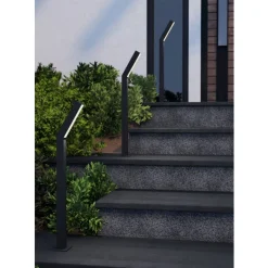 Eglo UGENTO Staande lampen aluminium, staal zwart / Kunststof wit H: 790 mm Clearance