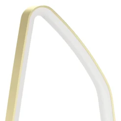 Eglo VALLEROSA Staande lampen aluminium, staal geelkoper-geborsteld / Kunststof wit H: 1285 mm Sale