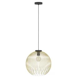 Eglo VENEZUELA hanglamp staal zwart, goud H: 1100 mm | Ø 400 mm Discount