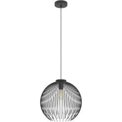 Eglo VENEZUELA hanglamp staal zwart H: 1100 mm | Ø 400 mm New