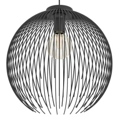 Eglo VENEZUELA hanglamp staal zwart H: 1100 mm | Ø 400 mm New