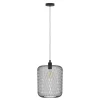 Eglo WRINGTON hanglamp staal zwart H: 1100 mm | Ø 300 mm Clearance