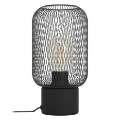 Eglo WRINGTON Tafellampen staal zwart H: 285 mm | Ø 150 mm Hot
