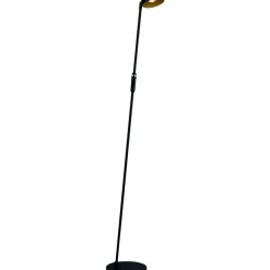 Fantasia AKO LED 12,5W vloerlamp zwart / goud Outlet