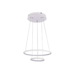 Fantasia ANNU pend. 2 rings  36W  SMD 3000K dimmable ø400+300mm white Sale