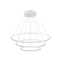 Fantasia ANNU Pendant 3 rings  99W 6435Lm SMD 3000K dimm ø800+600+400mm White