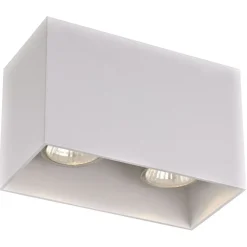 Fantasia BABAR Plafondlicht wit vierkant 2xGU10 excl (max 50W) Hot