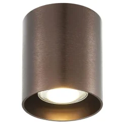 Fantasia BABAR Plafondlicht geborsteld brons rond 1xGU10 excl (max 50W) Clearance