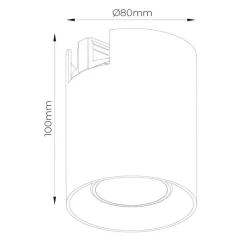 Fantasia BABAR rnd 1xGU10 excl monofase track spot geborsteld brons Sale