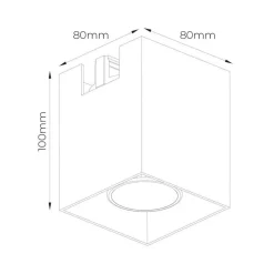 Fantasia BABAR sqr 1xGU10 excl monofase track spot geborsteld goud Discount