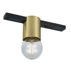 Fantasia BABU 1xE27 excl monofase track spot geborsteld goud Clearance