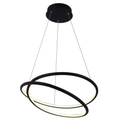 Fantasia BOA Pend. 47W SMD 3000K dimmable ø525mm black Outlet