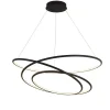 Fantasia BOA Pendant 105W SMD 3000K dimm ø900mm black 3m kabel Best