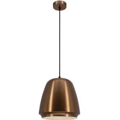 Fantasia BOBAN pendantl Ø25 E27 koper/wit Online