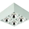 Fantasia BOX-4L square white incl. 4x AR111 12W 2700K 1130 lm Best