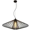 Fantasia DAXOS pendant 1x E27 black diam 80 Discount