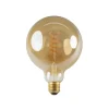 Fantasia E27 LED Globe Spiral G125 5W Amber 2200K Dimbaar Outlet