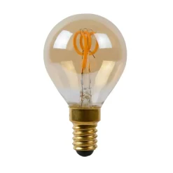Fantasia E14 LED Kogellamp Spiraal G45 3W Amber 2200K Dimbaar Sale