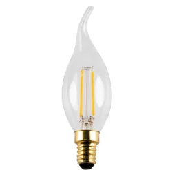 Fantasia E14 LED Vlam C35 2W Helder 2700K Dimbaar Discount