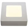 Fantasia FLUKE Ceilinglamp square White 6W 3000K 480lm 12 cm Discount