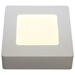 Fantasia FLUKE Ceilinglamp square White 6W 3000K 480lm 12 cm Discount